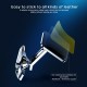 Universal 360° Rotation Magnetic Car Dashboard Mobile Phone Holder Stand Bracket with Cable Organizer for iPhone 13 POCO X3 F3