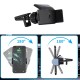 Car Air Vent/ Bicycle Mobile Phone Holder Solar Powered Smart Clamp Arm Automatic Opening and Closing for POCO X3 F3 4.6-6.5 inch Devices