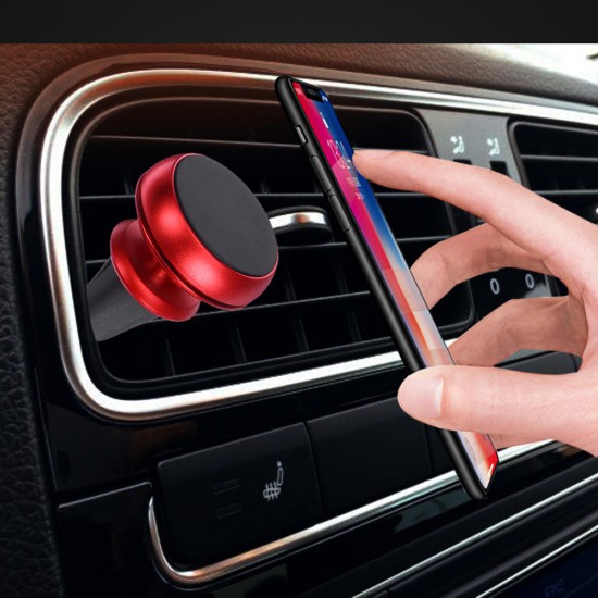 Magnetic Air Vent Car Phone Holder 360 Degree Rotation For 4.0-6.5 inch Smart Phone