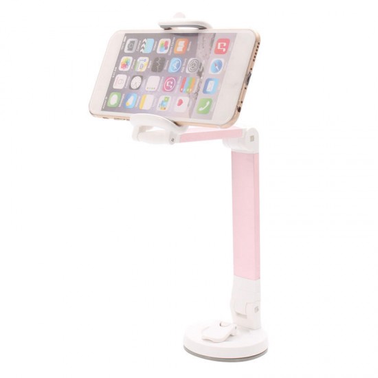 Multifunctional Long Arm Lazy Holder 360 Degree Rotation Car Dashboard Mount Desktop Phone Stand