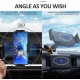 S15 15W Qi Fast Wireless Car Charger Dashboard Mount Smart Sensor Automatic Clamping Phone Holder Bracket