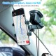 Universal 2-Gear Fixed Lock 17cm Retractable Arm Car Dashboard/ Windshield Mobile Phone Mount Holder Bracket for 3-7 inch Devices