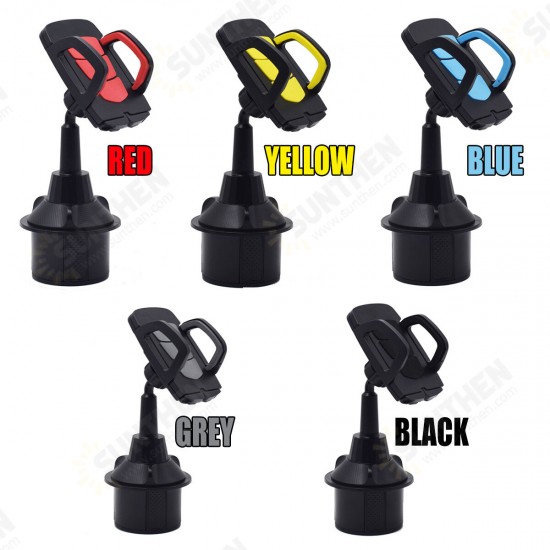 Universal 360 Rotation Car Phone Mount Gooseneck Cup Holder for 5-9.5cm Width Cell Phone for iPhone 12 Poco X3 NFC