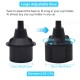 Universal 360 Rotation Flexible Arm Car Phone Mount Gooseneck Cup Holder for 5-9.5cm Width Cell Phone