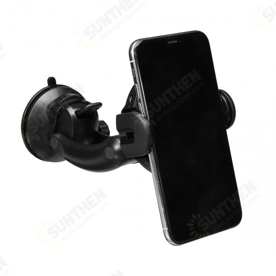 Universal Intelligent Infrared Sensor 10W Qi Wireless Fast Charge Car Holder for iPhone Mobile Phone