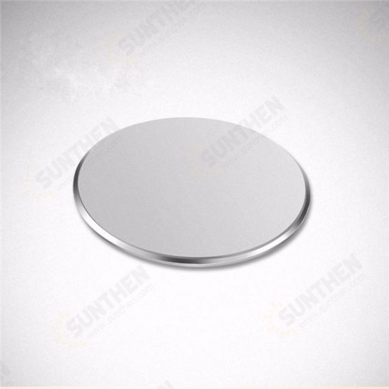 Universal Mount Metal Plate with Adhesive Circular Steel Sheet for Magnetic Mount Phone Holder