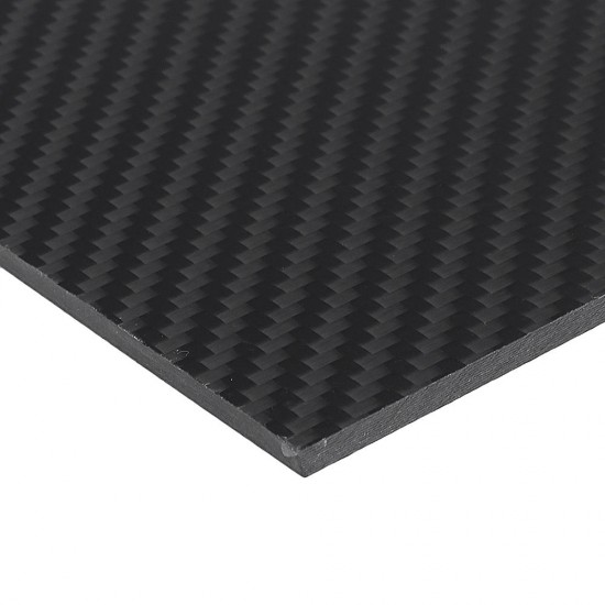 300X500mm 3K Carbon Fiber Board Carbon Fiber Plate Plain Weave Matte Panel Sheet 0.5-5mm Thickness