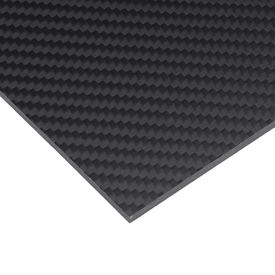 300X500mm 3K Carbon Fiber Board Carbon Fiber Plate Twill Weave Matte Panel Sheet 0.5-5mm Thickness