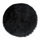 40cm Fluffy Rug Round Pad Carpet Hairy Fur Shag Sheepskin Bedroom Floor Mat