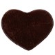 50x60cm Heart Shape Doormat Bathroom Bedroom Carpet