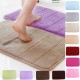 WX-326 50x80cm Stripe Pattern Memory Foam Mat Absorbent Bathroom Anti Slip Carpet