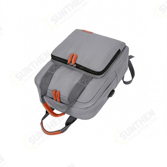 3PCS Laptop Bag Backpack Shoulder Bag Crossbody Bag Handbag Wallet With External USB Chaging Port