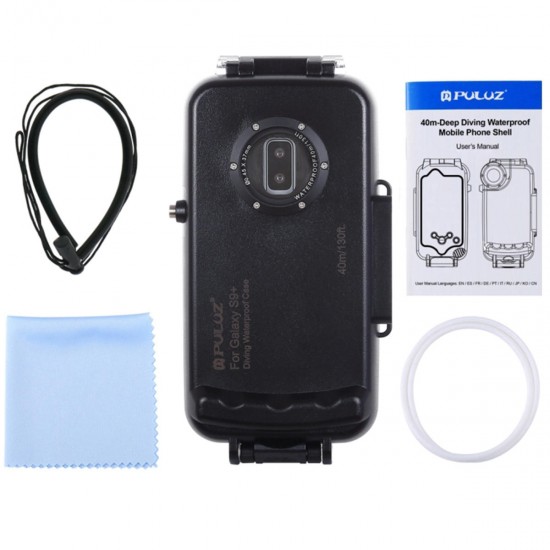 40m Diving Anti-pressure Anti-explosion Shockproof Waterproof Case For Samsung Galaxy S9/Galaxy S9 Plus