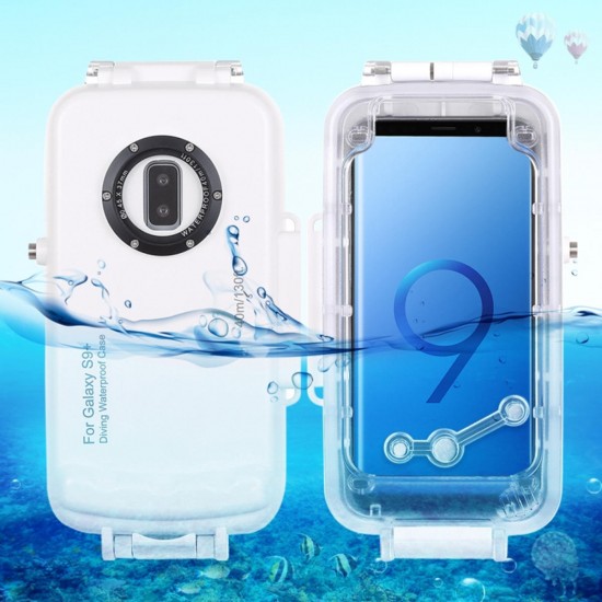 40m Waterproof Diving Shell Shockproof Full Cover Protective Case for Samsung Galaxy S9 S9+ / S9 Plus