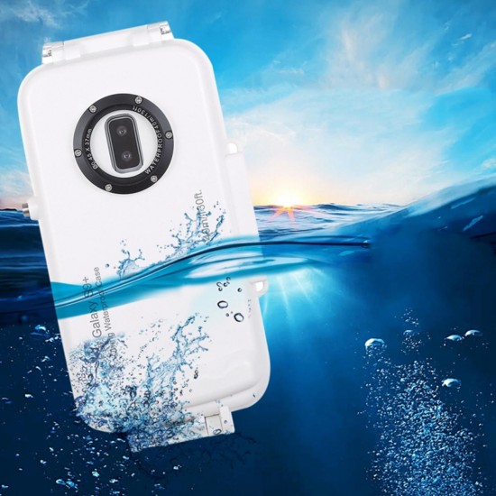 40m Waterproof Diving Shell Shockproof Full Cover Protective Case for Samsung Galaxy S9 S9+ / S9 Plus