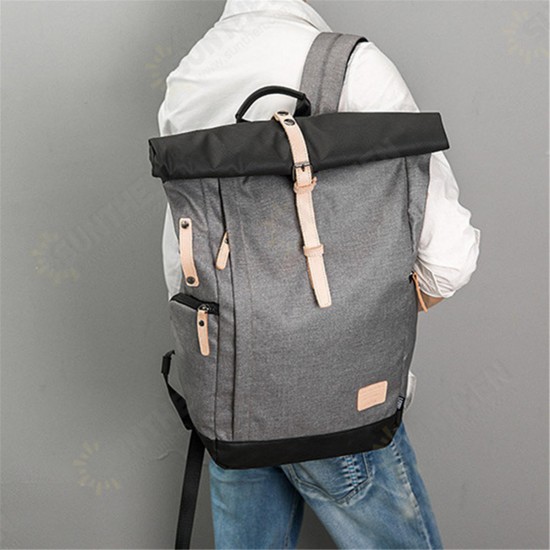 Anti Theft Waterproof Oxford Laptop Backpack Bag With USB Charging Port