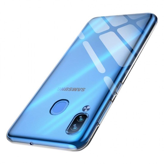 Crystal Clear Transparent Ultra-thin Non-yellow Soft TPU Protective Case for Samsung Galaxy A30 2019