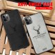 Deer Canvas Cloth Shockproof Protective Case for iPhone 11 Pro 5.8 inch