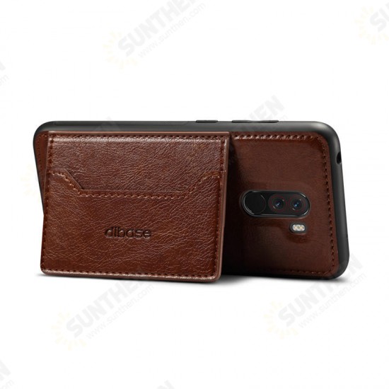 2-in-1 Multifunction With Wallet With Stand PU Leather Protective Case For Xiaomi Pocophone F1