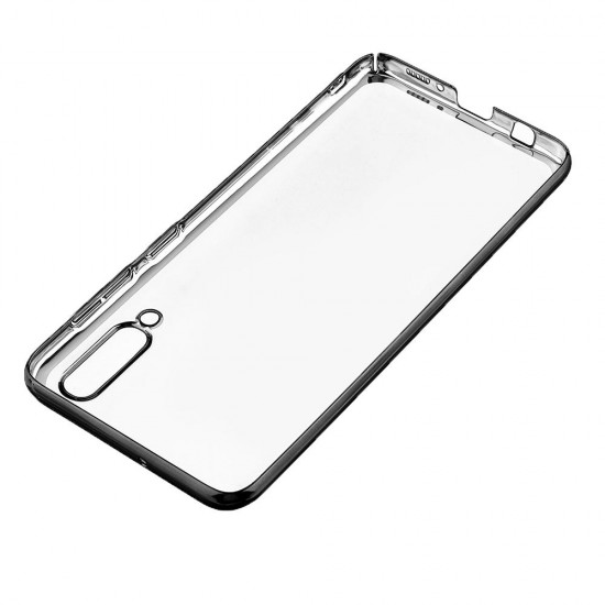 Anti-Scratch Transparent Plating Hard PC Protective Case for Samsung Galaxy A50 2019