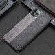 Anti-fingerprint Retro Canvas PU Leather Protective Case for iPhone 11 Pro Max 6.5 inch