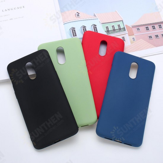 Anti-scratch Anti-fingerprint Liquid Silicone Protective Case for OnePlus 7