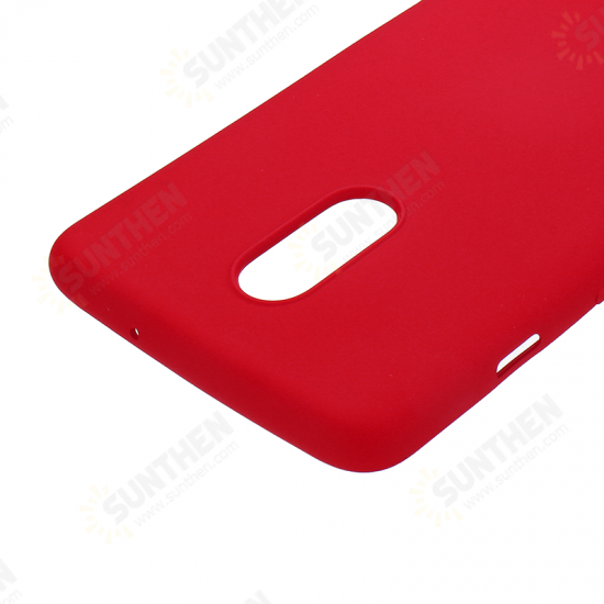 Anti-scratch Anti-fingerprint Liquid Silicone Protective Case for OnePlus 7