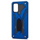 Shockproof Anti-Fingerprint with Ring Bracket Stand PC + TPU Protective Case for Samsung Galaxy S20+ / Galaxy S20 Plus 5G 2020