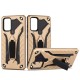 Shockproof Anti-Fingerprint with Ring Bracket Stand PC + TPU Protective Case for Samsung Galaxy S20+ / Galaxy S20 Plus 5G 2020