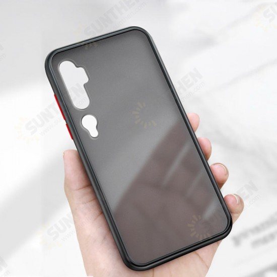 Shockproof Anti-fingerprint Matte Translucent Hard PC&Soft TPU Edge Protective Case for Xiaomi Mi Note 10 / Xiaomi Mi Note 10 Pro / Xiaomi Mi CC9 Pro Non-original