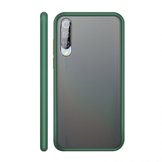 Shockproof Anti-fingerprint Matte Translucent Hard PC&Soft TPU Edge Protective Case for Xiaomi Mi9 Mi 9 Lite / Xiaomi Mi CC9 Non-original