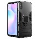 Shockproof Magnetic with 360 Rotation Finger Ring Holder Stand PC Protective Case for Xiaomi Redmi 9A Non-original