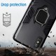 Shockproof Magnetic with 360 Rotation Finger Ring Holder Stand PC Protective Case for Xiaomi Redmi 9A Non-original