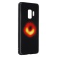 Black Hole Scratch Resistant Tempered Glass Protective Case For Samsung Galaxy S9