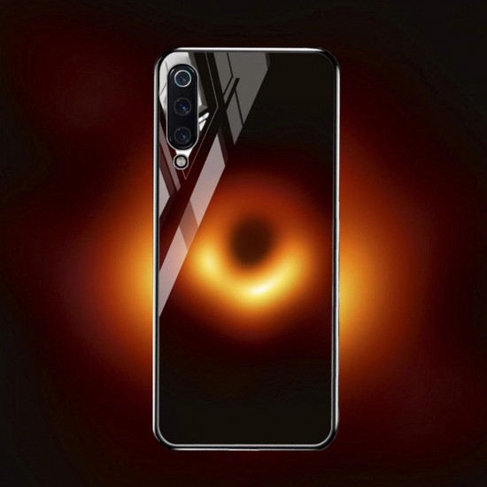 Black Holes Collapsar Tempered Glass&Soft TPU Protective Case For Xiaomi Mi 9 SE Non-original