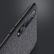 Breathable Canvas Cloth Sweatproof Shockproof Protective Case Back Cover for Xiaomi Mi10 Mi 10 / Mi10 Mi 10 Pro Non-original