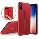 Built-in Adjustable Kickstand Strap Grip Case For iPhone X