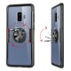 Clear Ring Grip Kickstand Magnetic Adsorption Protective Case For Samsung Galaxy S9/S9 Plus