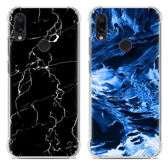 Colorful Painting Airbag Shockproof Soft TPU Protective Case for Xiaomi Redmi Note 7 / Xiaomi Redmi Note7 Pro Non-original