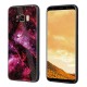 Colorful Tempered Glass Back TPU Frame Case for Samsung Galaxy S8/S8Plus