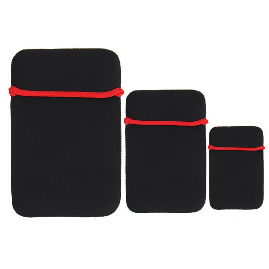 Double-faced Waterproof Laptop Notebook Protective Bag Tablet Sleeve Cover Pouch for 13 / 17 inch