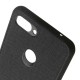 Fabric PC+PU Leather Back + Soft TPU Bumper Protective Case for Xiaomi Mi 8 Lite 6.26 inch Non-original