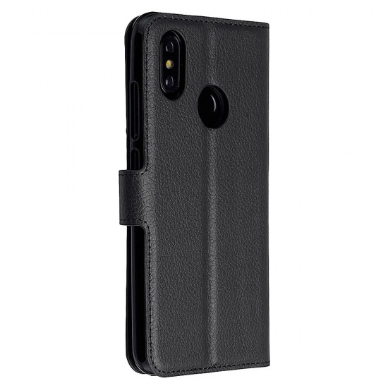 Flip Card Slot With Stand PU Leather Case Protective Case For Xiaomi Mi 8