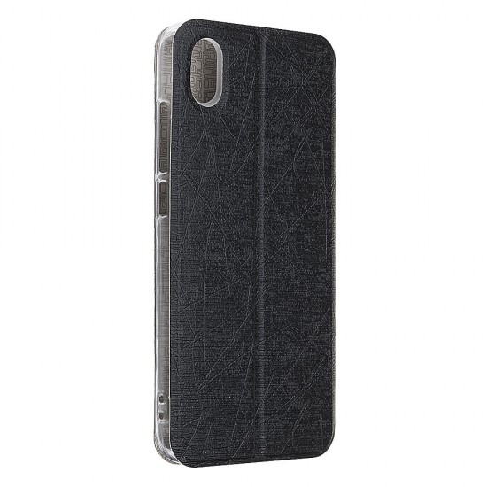 Flip Shockproof Brushed Texture PU Leather Full Body Cover Protective Case for Xiaomi Redmi 7A Non-original