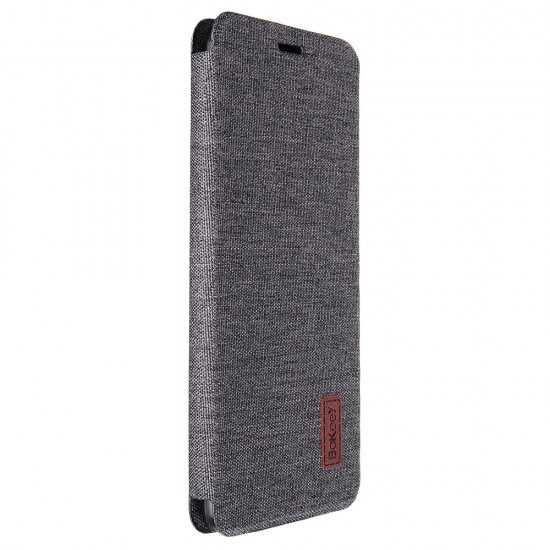 Flip Shockproof Fabric Soft Silicone Edge Full Body Protective Case For OnePlus 7