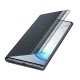 Foldable Flip Smart Sleep Window View Stand PU Leather Protective Case for Samsung Galaxy S20 / Galaxy S20 5G 2020