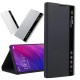 Foldable Flip Smart Sleep Window View Stand PU Leather Protective Case for Samsung Galaxy S8