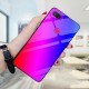 Gradient Color Tempered Glass Shockproof Protective Case For Xiaomi Mi 8 Lite Non-original