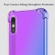 Gradient Color with Four-Corner Airbags Shockproof Translucent Soft TPU Protective Case for Xiaomi Redmi 9A Non-original
