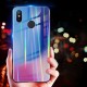 Laser Aurora Gradient Tempered Glass Shockproof Protective Case For Xiaomi Mi8 SE 5.88 Inch